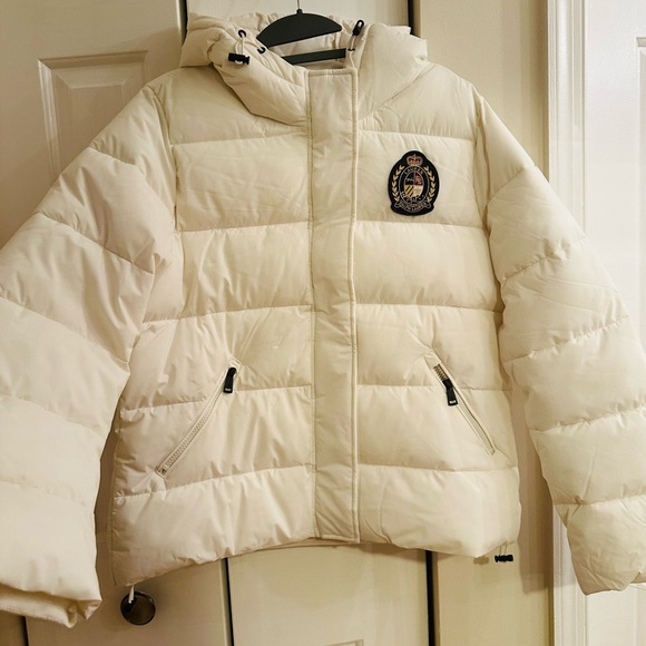 NWOT $320 Ralph Lauren black label Puffer crested Jacket. Size M. - Picture 3 of 12